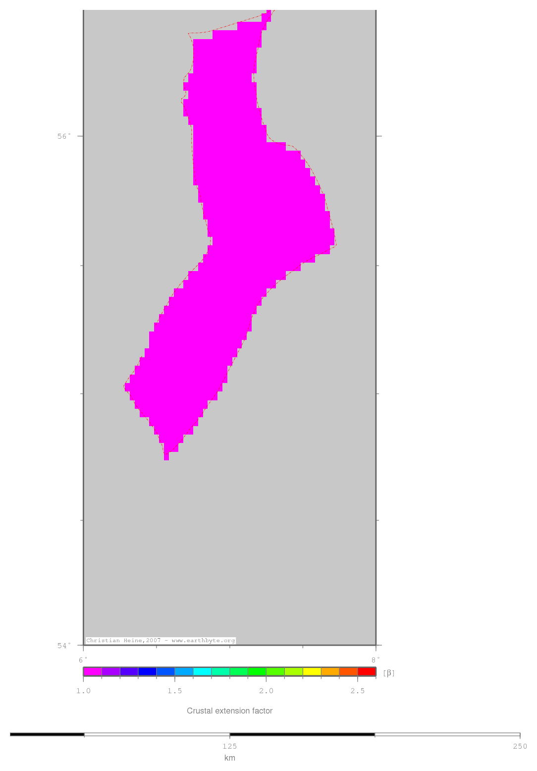 Horn Graben location map