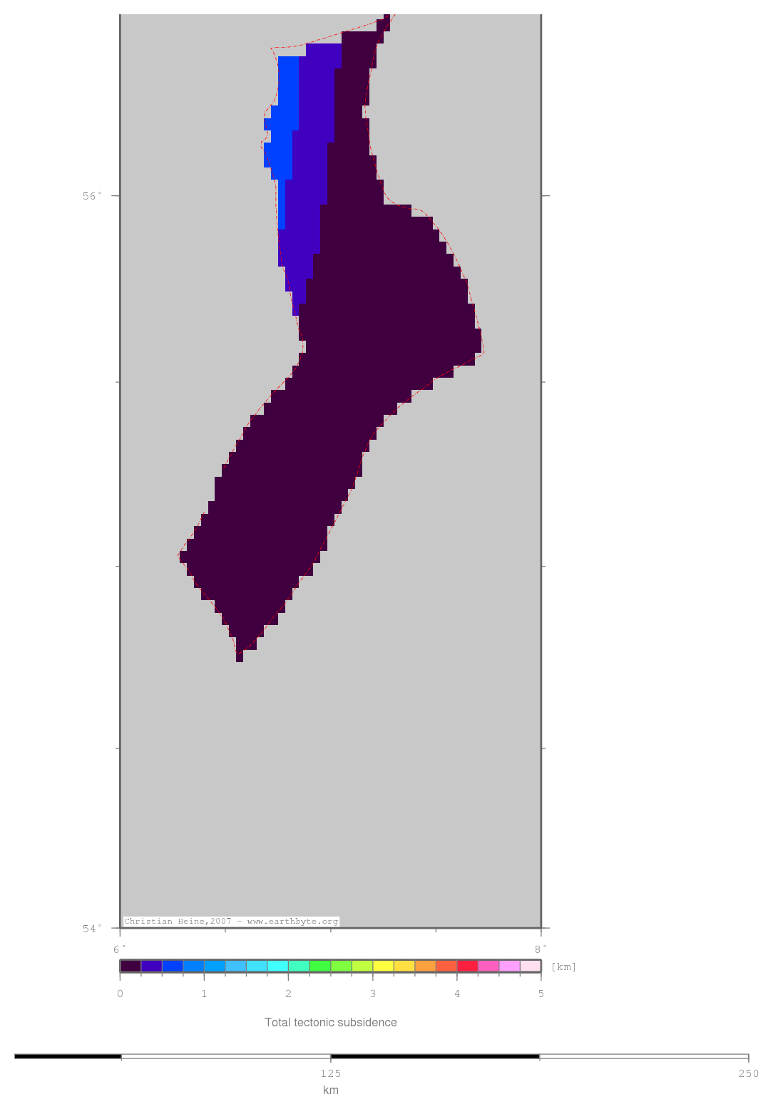 Horn Graben location map