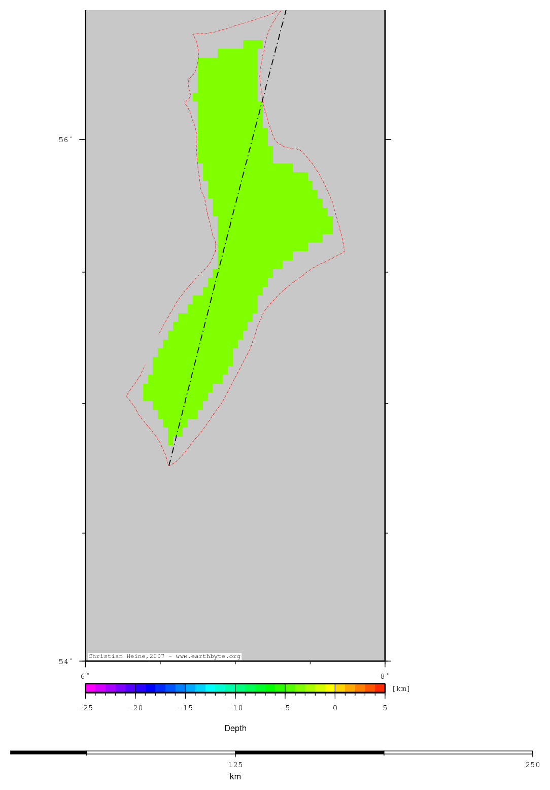 Horn Graben location map