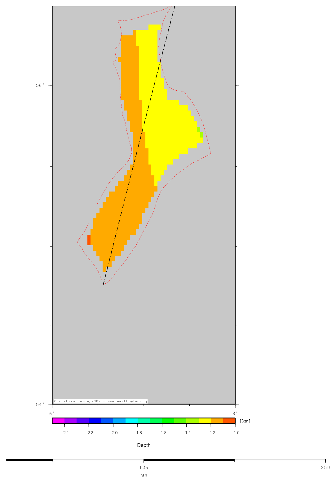 Horn Graben location map