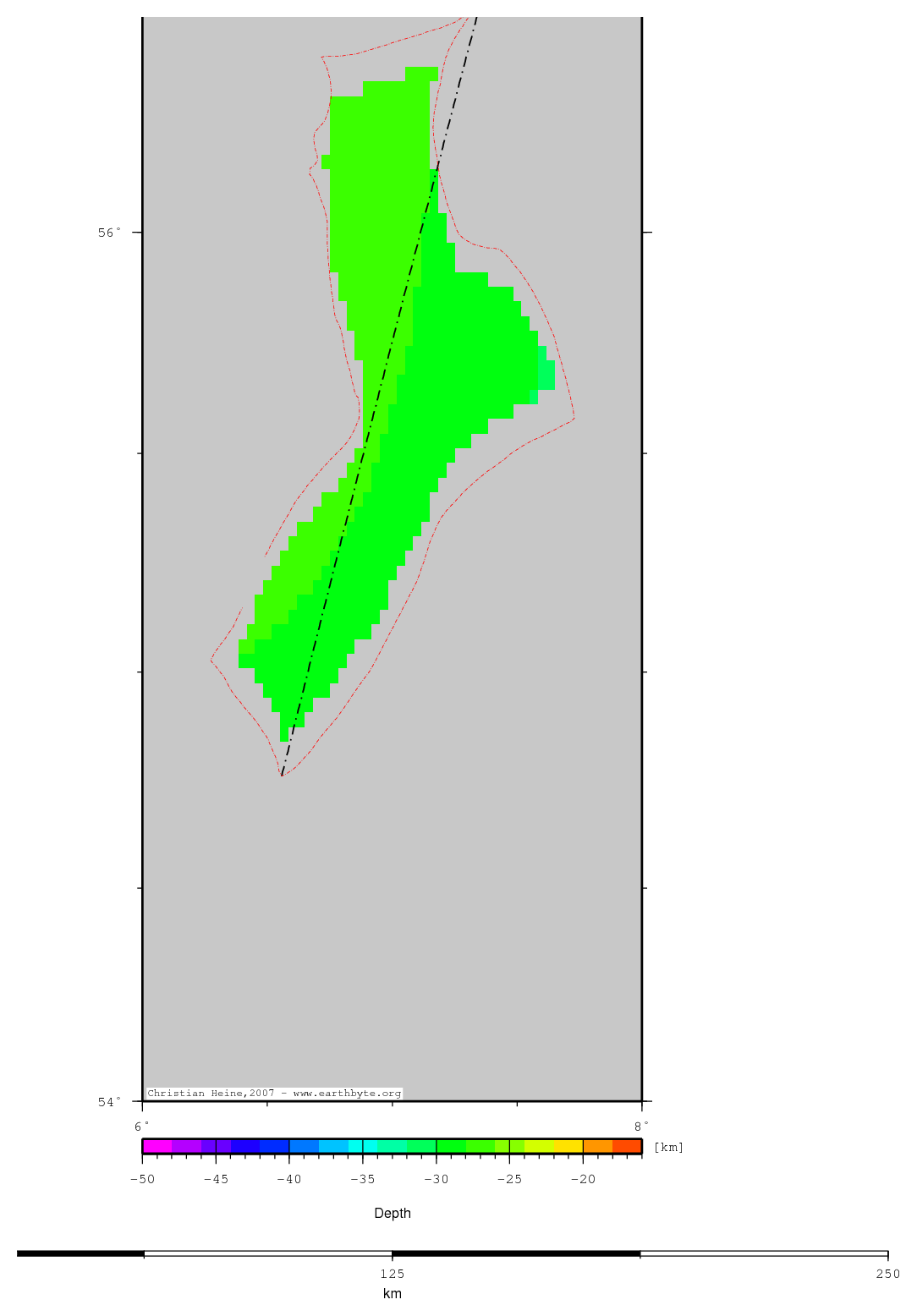 Horn Graben location map