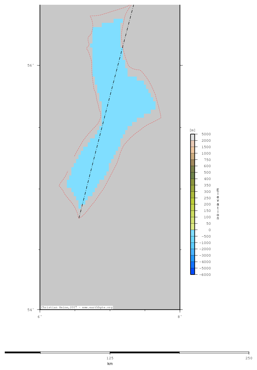 Horn Graben location map