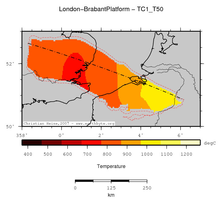 London-Brabant Platform location map