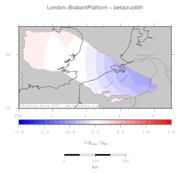 London-Brabant Platform location map