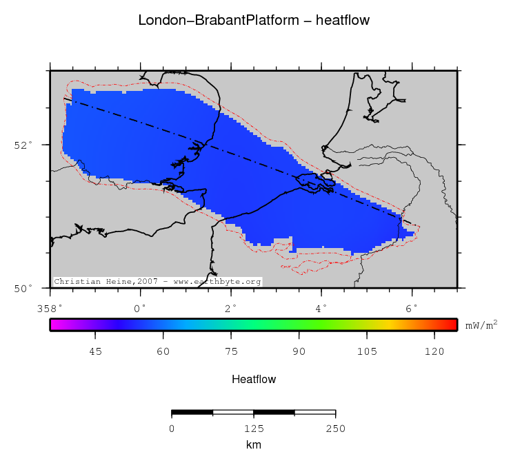 London-Brabant Platform location map