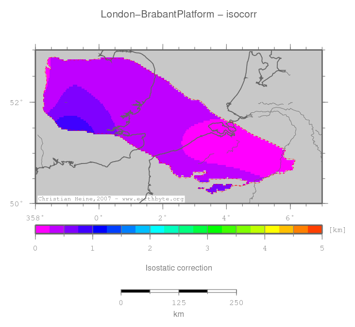 London-Brabant Platform location map