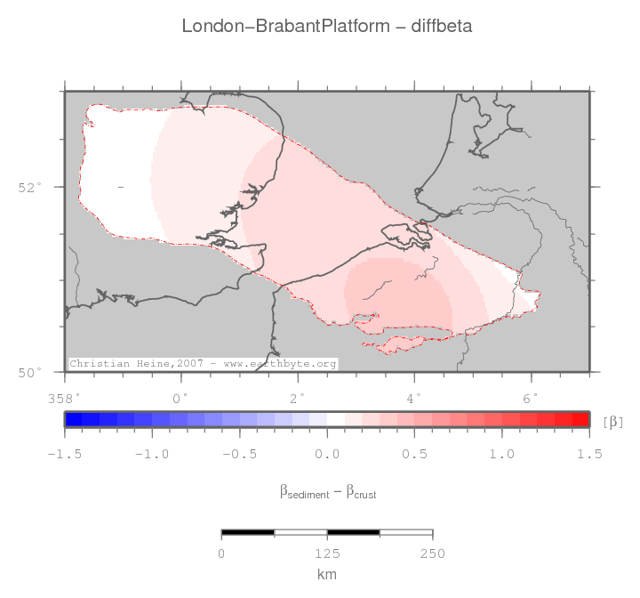 London-Brabant Platform location map