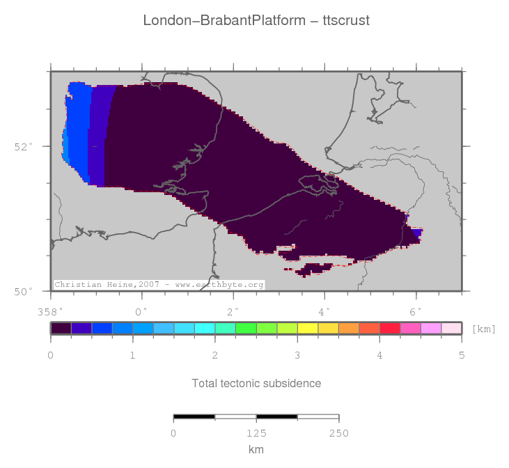 London-Brabant Platform location map