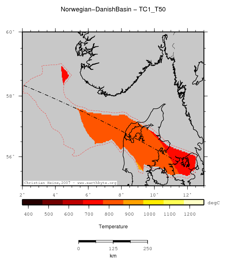 Norwegian-Danish Basin location map