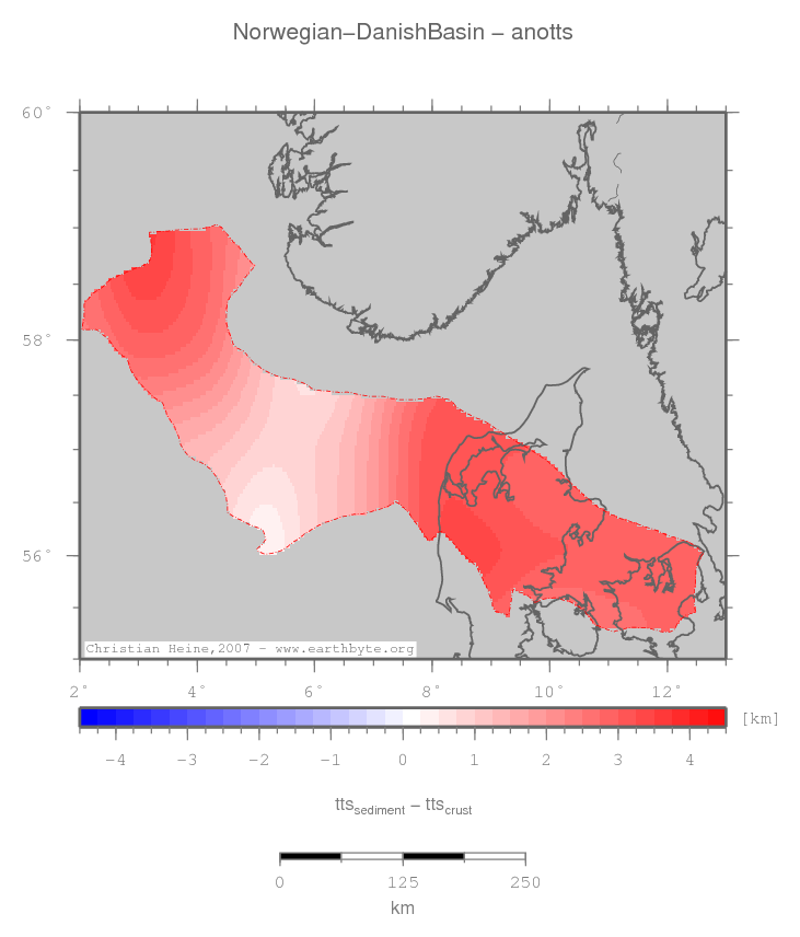 Norwegian-Danish Basin location map