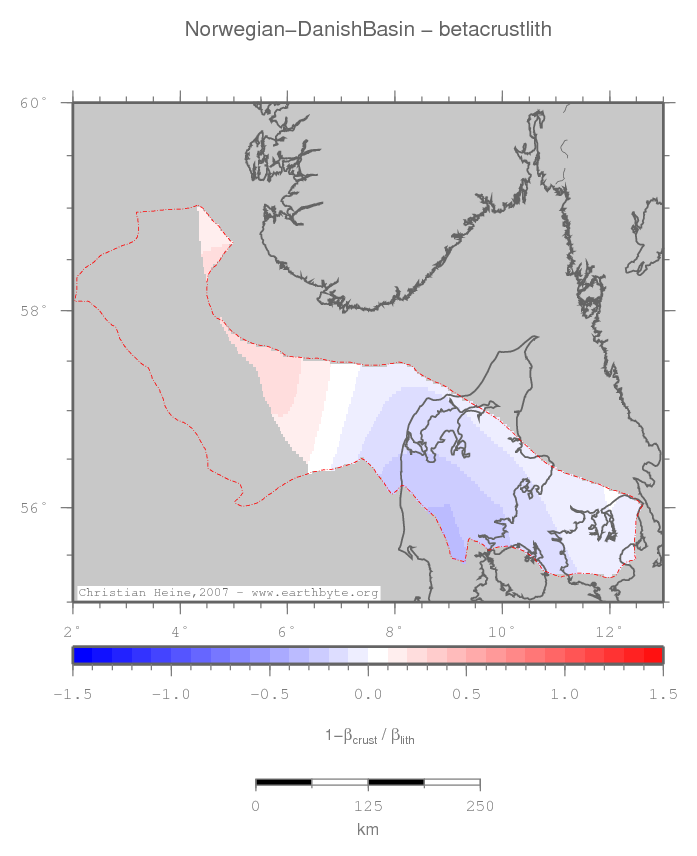 Norwegian-Danish Basin location map