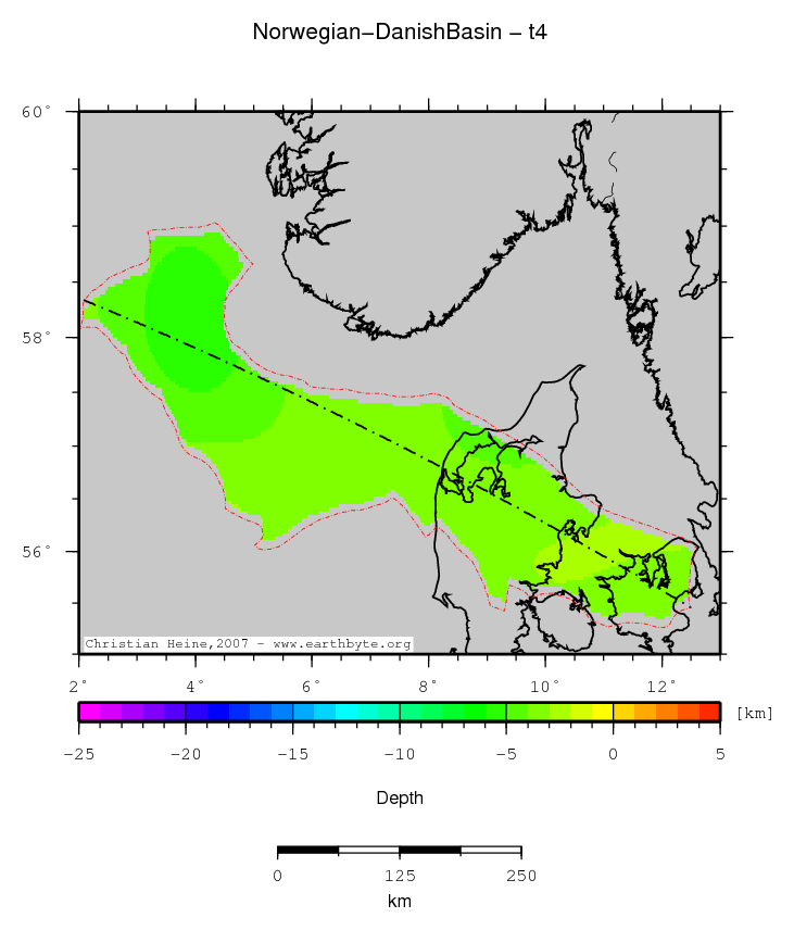 Norwegian-Danish Basin location map