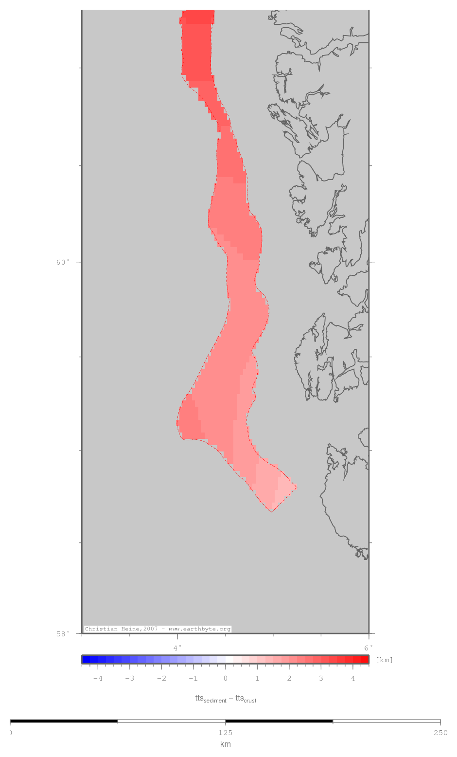 Oygarden Fault Zone location map