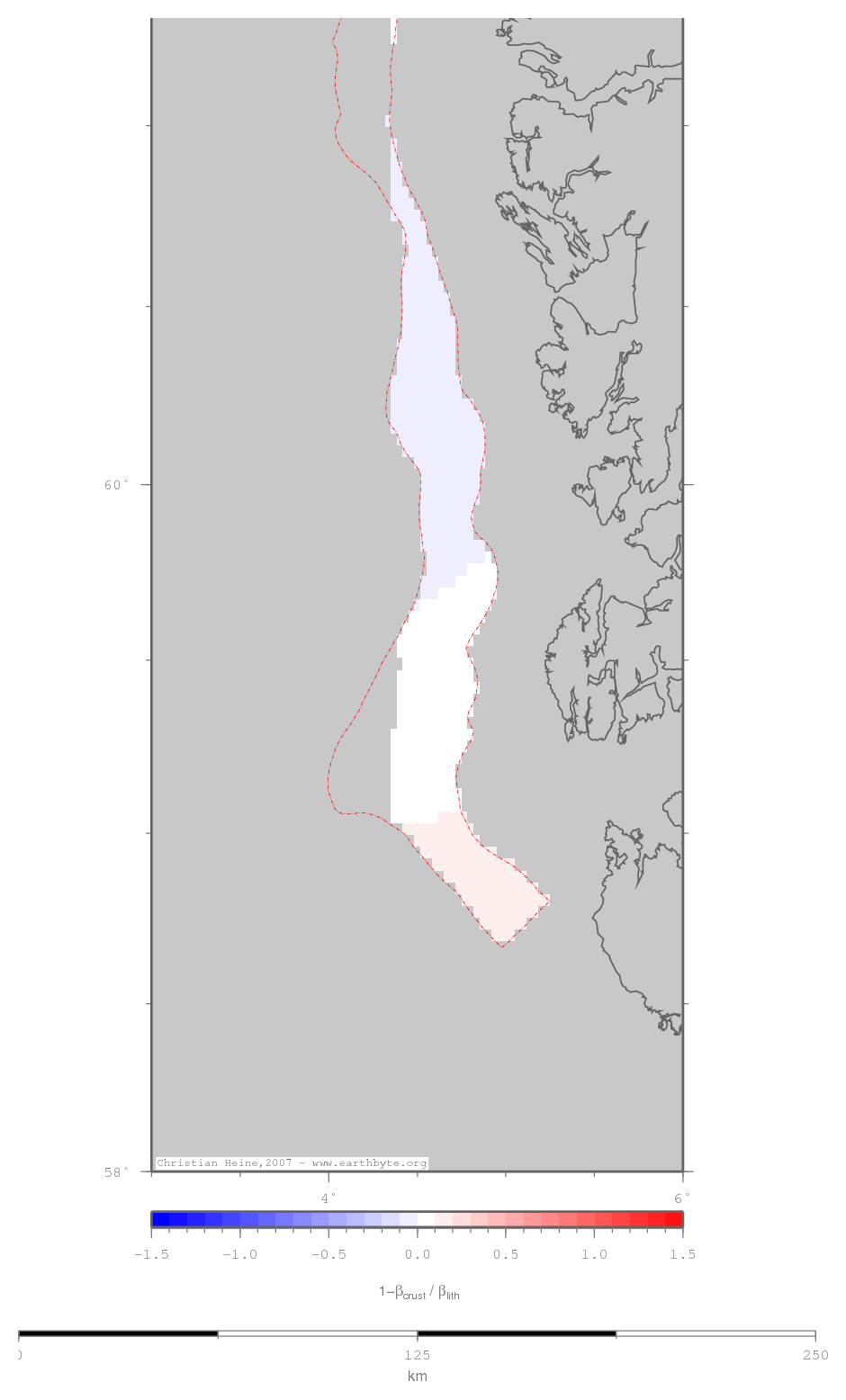 Oygarden Fault Zone location map