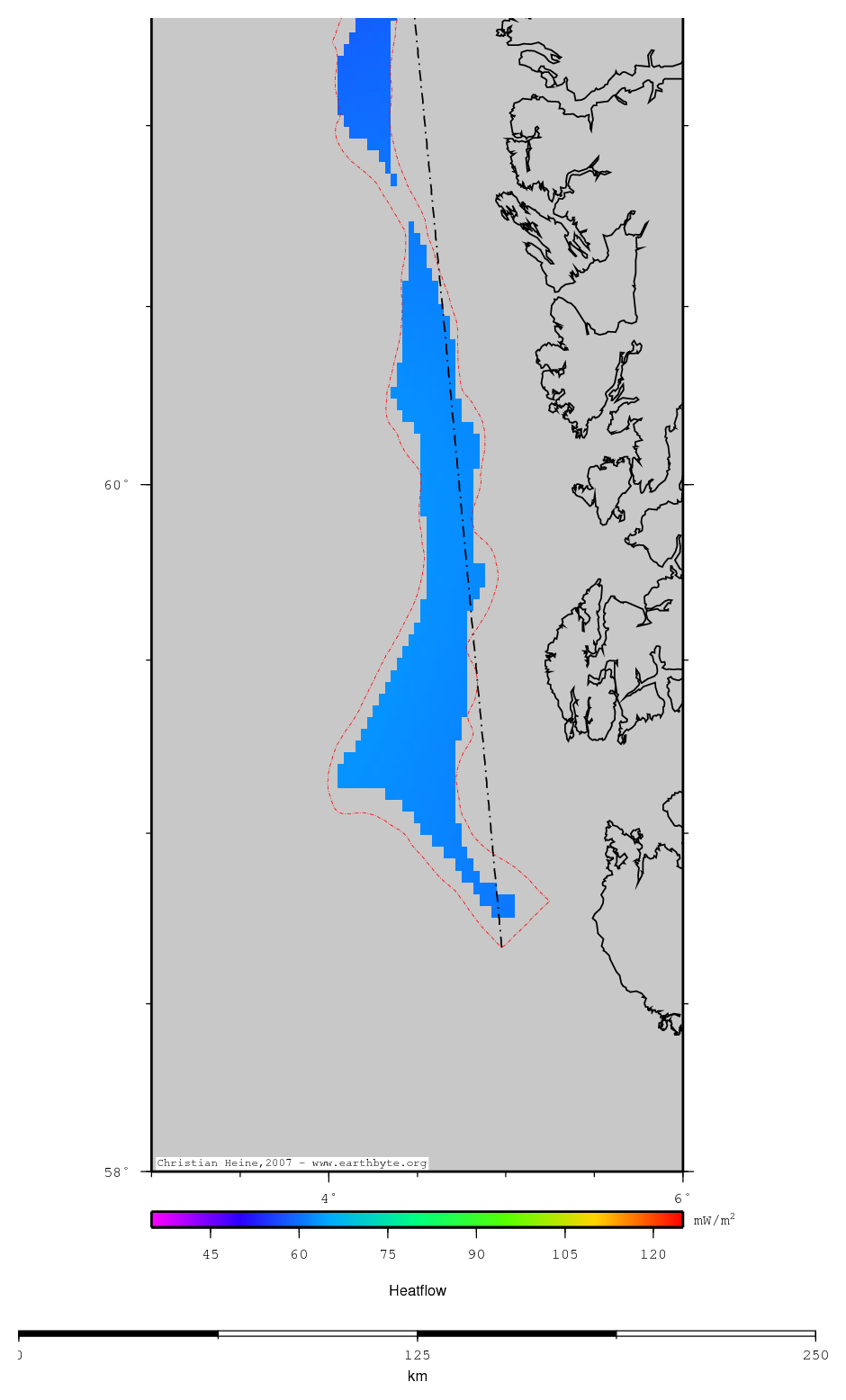 Oygarden Fault Zone location map