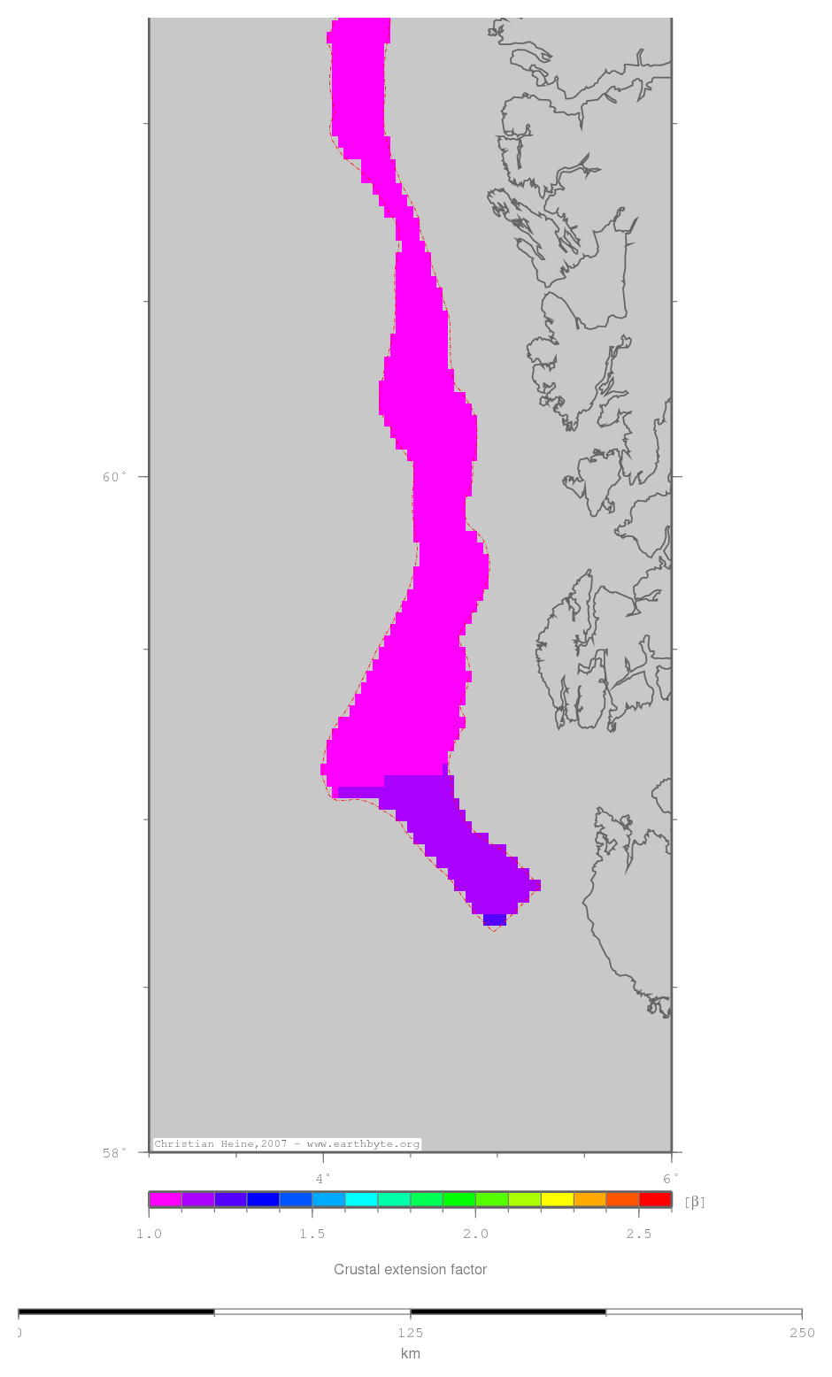 Oygarden Fault Zone location map