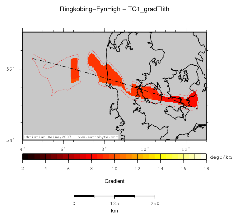 Ringkobing-Fyn High location map