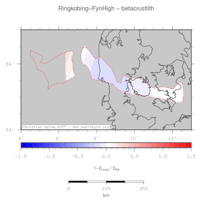 Ringkobing-Fyn High location map