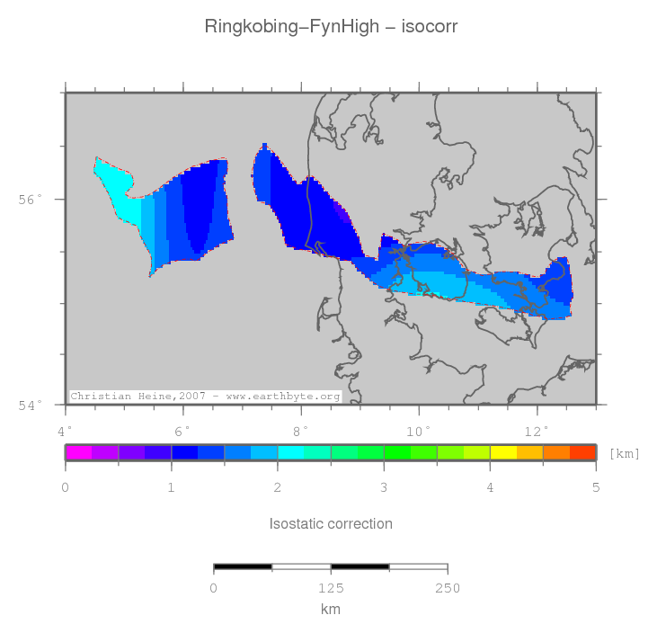 Ringkobing-Fyn High location map