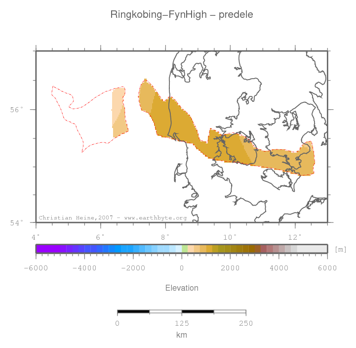 Ringkobing-Fyn High location map