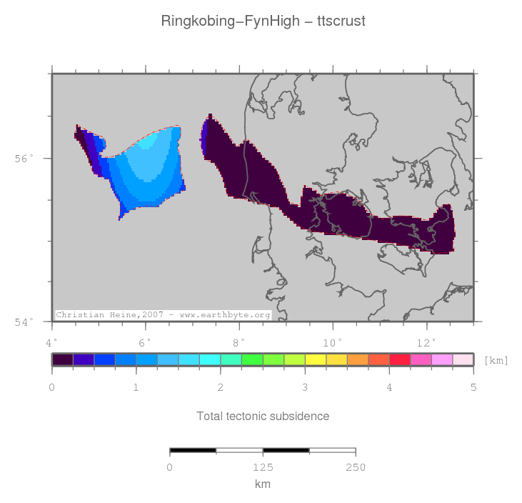 Ringkobing-Fyn High location map