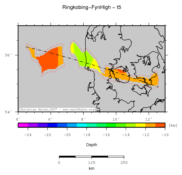 Ringkobing-Fyn High location map