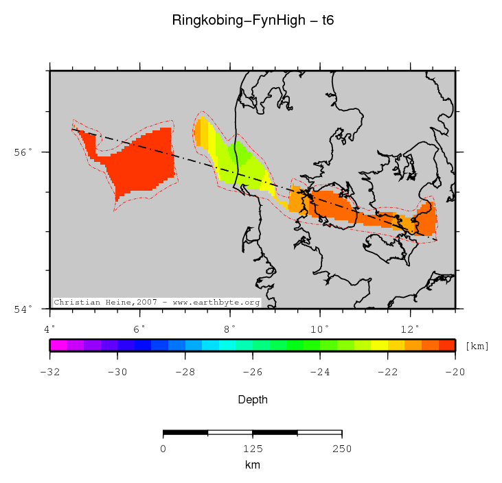 Ringkobing-Fyn High location map