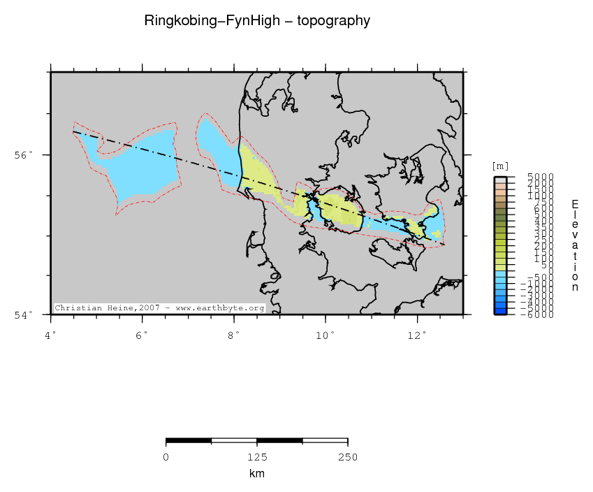 Ringkobing-Fyn High location map