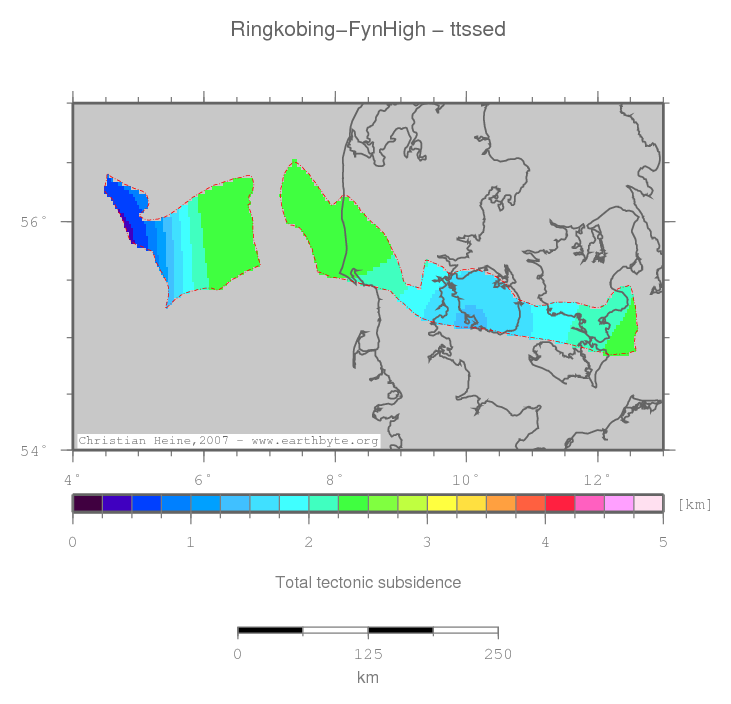 Ringkobing-Fyn High location map