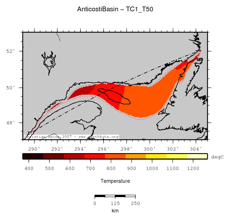 Anticosti Basin location map