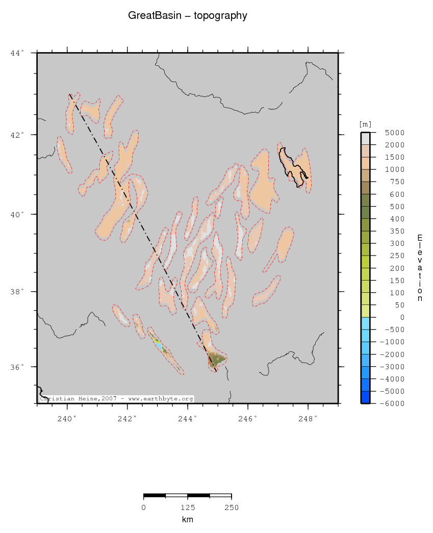 Great Basin location map