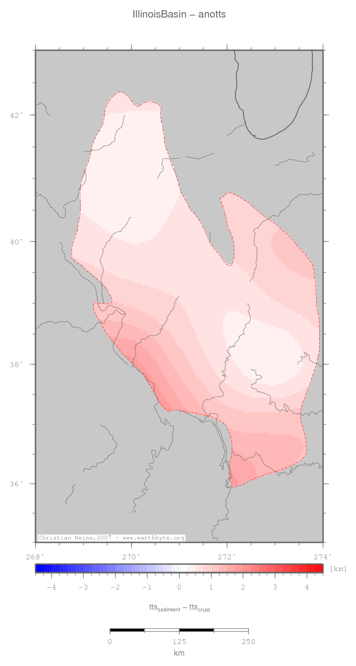 Illinois Basin location map