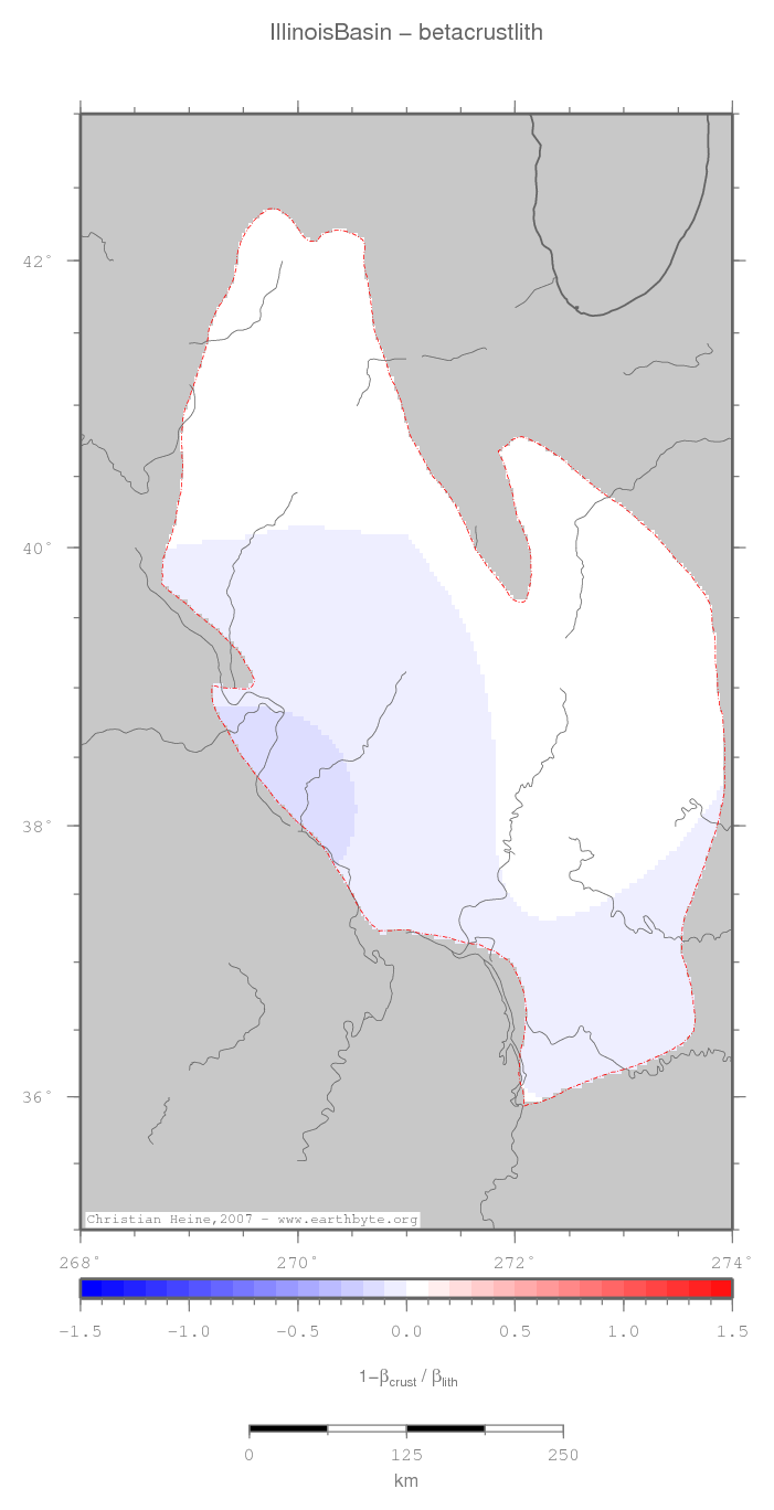 Illinois Basin location map