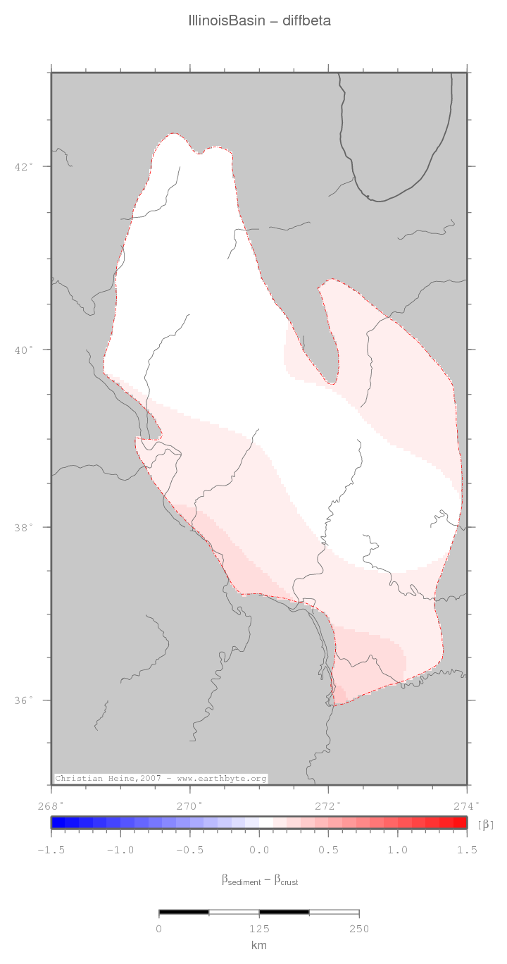 Illinois Basin location map