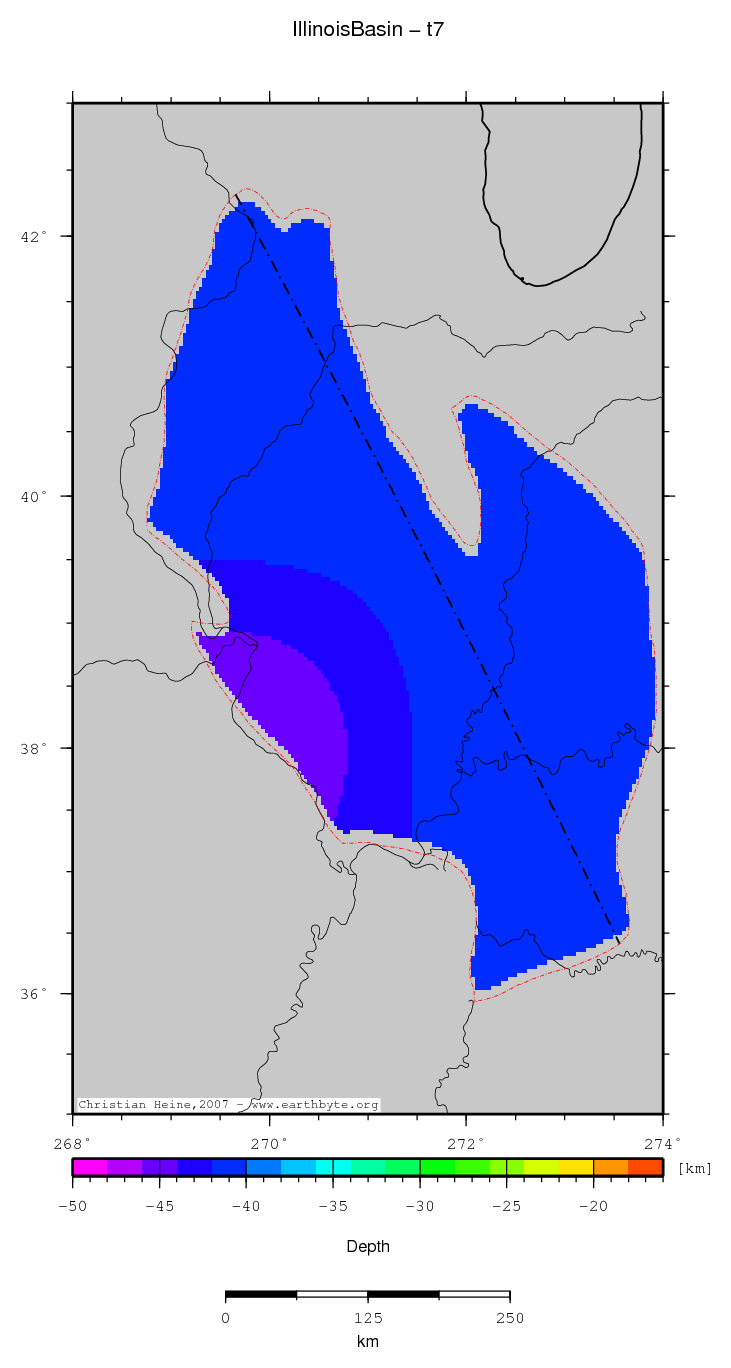 Illinois Basin location map