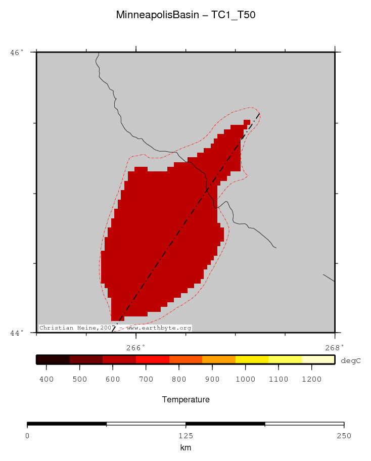 Minneapolis Basin location map