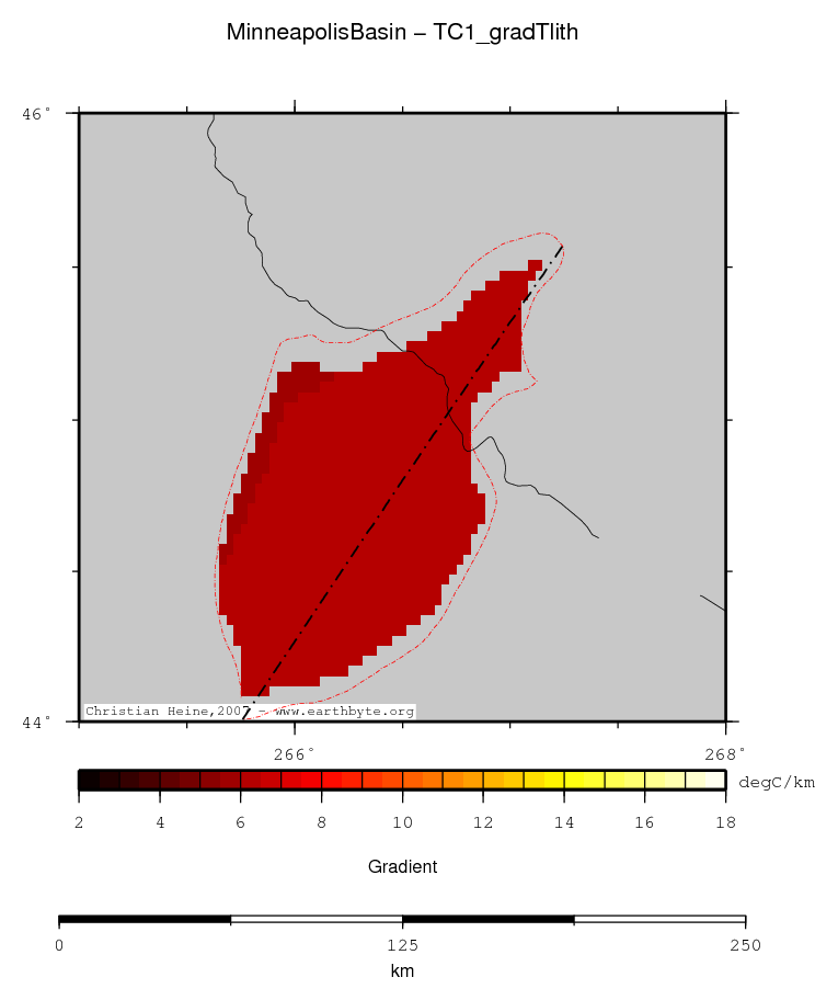 Minneapolis Basin location map