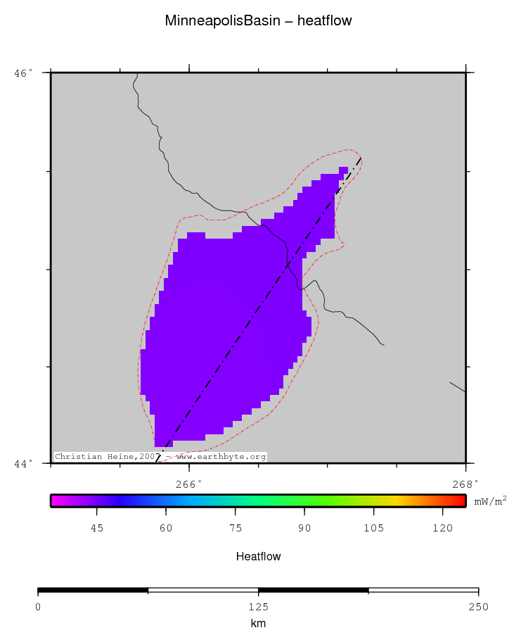 Minneapolis Basin location map