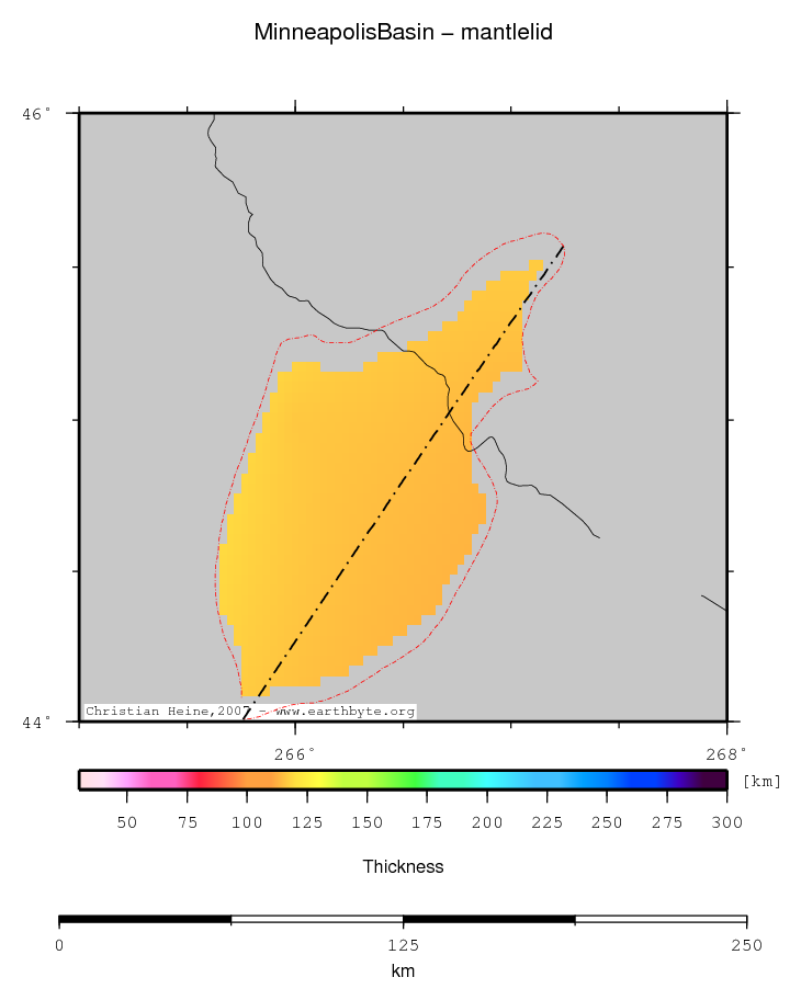 Minneapolis Basin location map