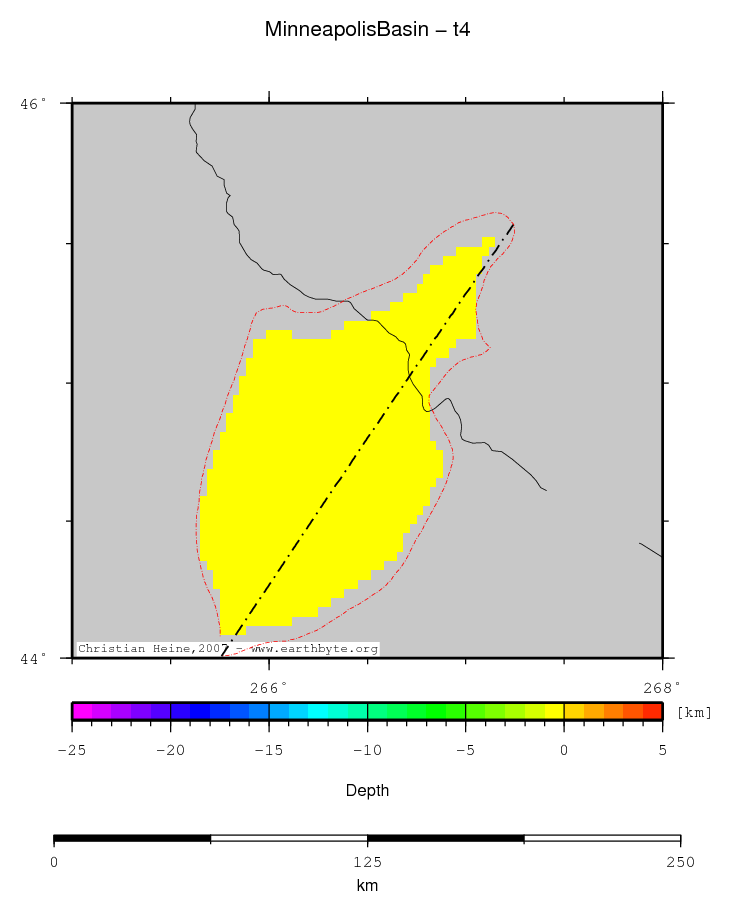 Minneapolis Basin location map