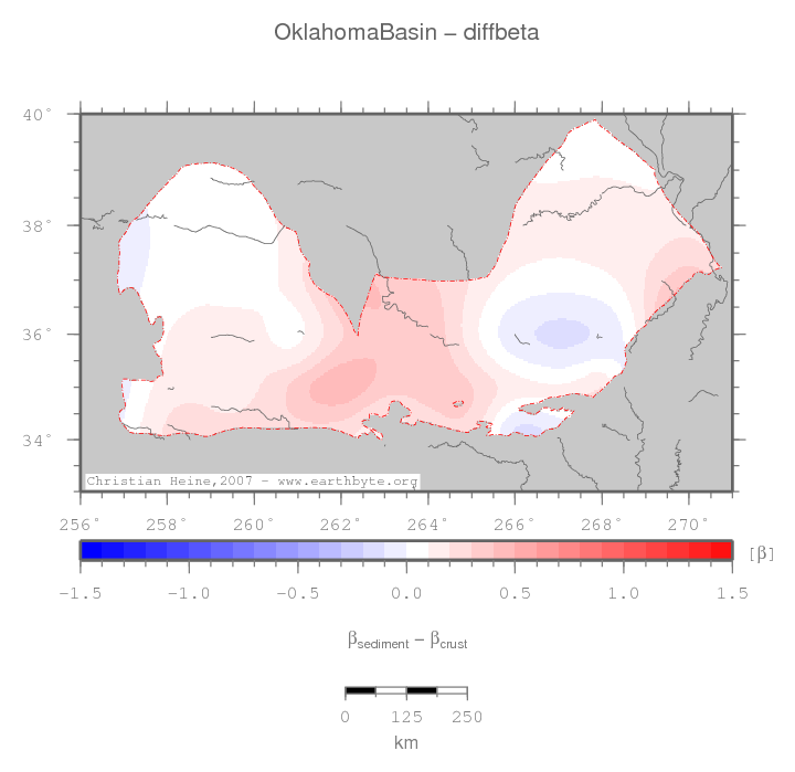 Oklahoma Basin location map