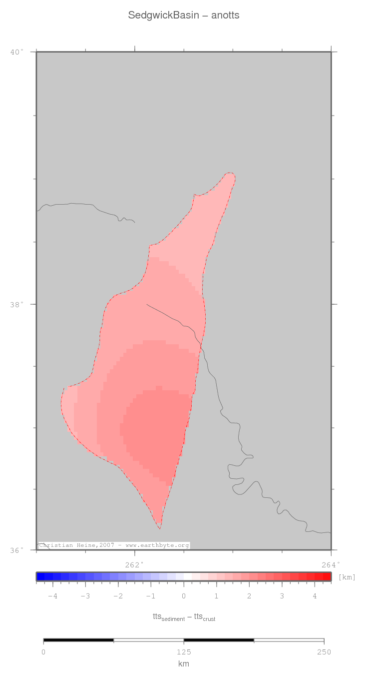 Sedgwick Basin location map