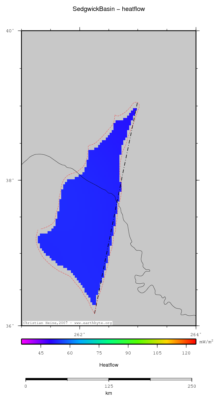 Sedgwick Basin location map