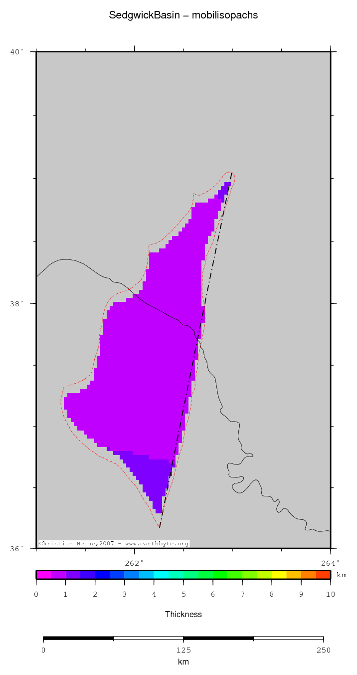 Sedgwick Basin location map