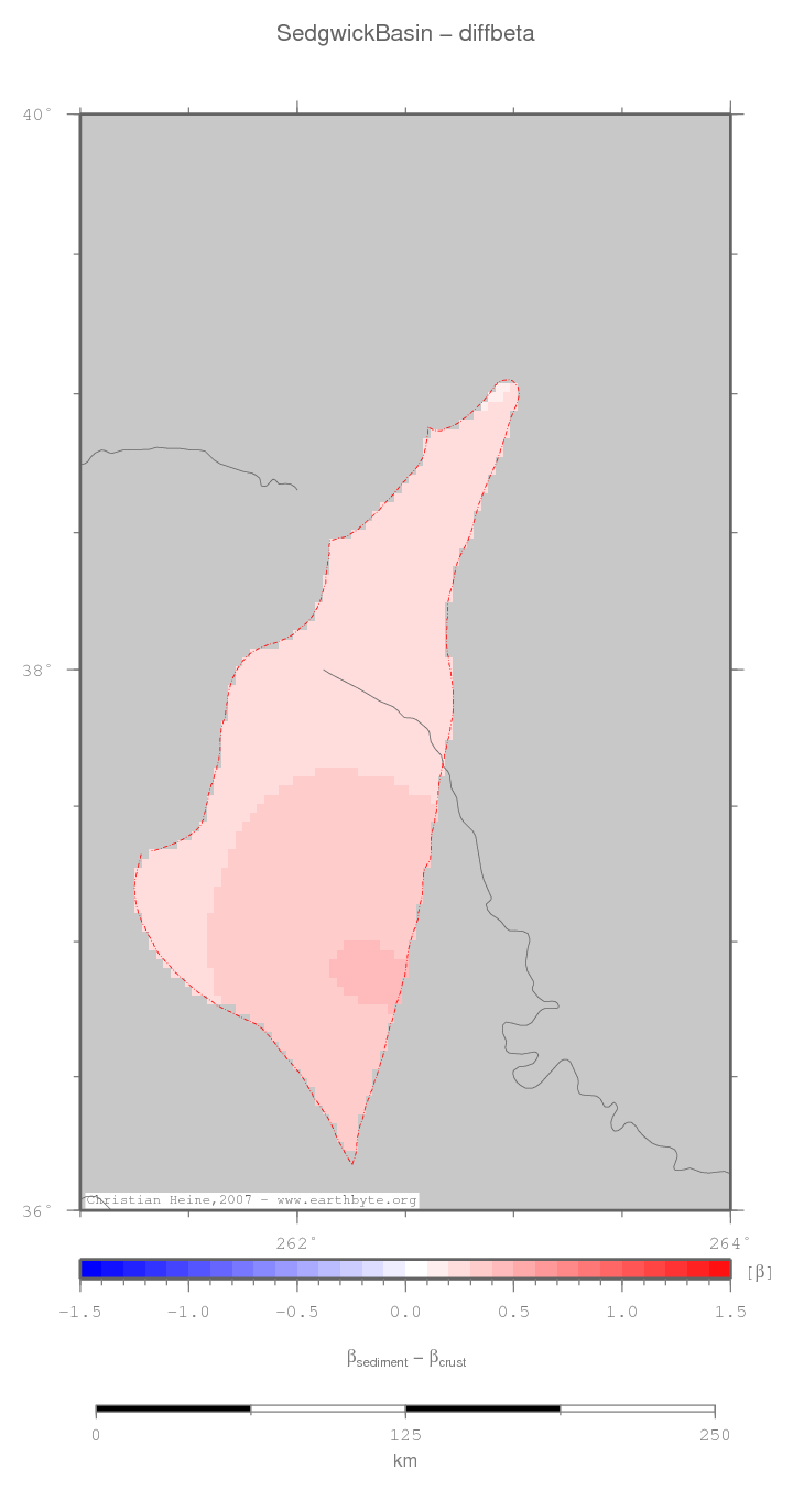 Sedgwick Basin location map