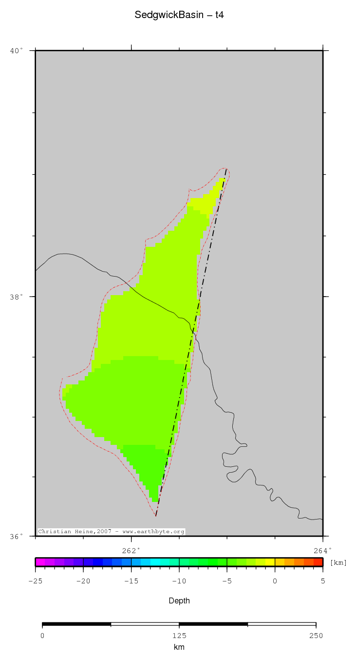 Sedgwick Basin location map