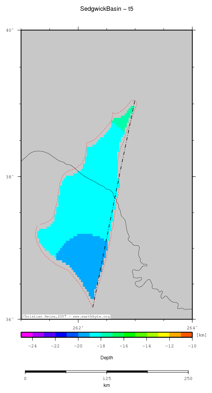 Sedgwick Basin location map