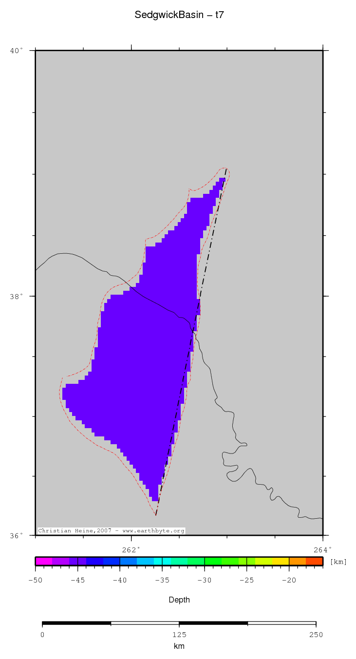 Sedgwick Basin location map