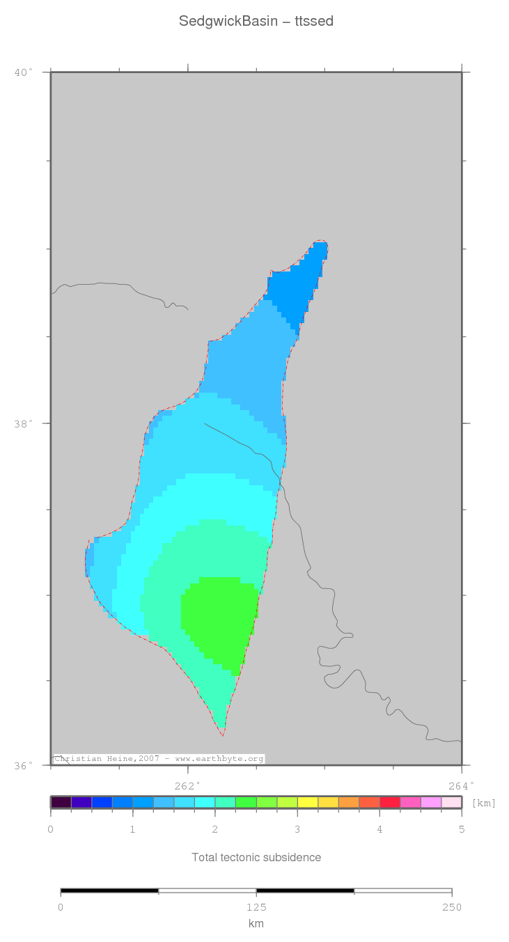 Sedgwick Basin location map