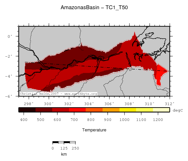 Amazonas Basin location map